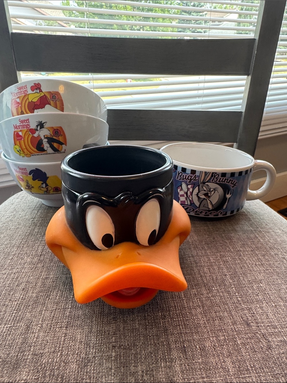 Loony Tunes Bowls Mugs Bugs Bunny Daffy Road Runner